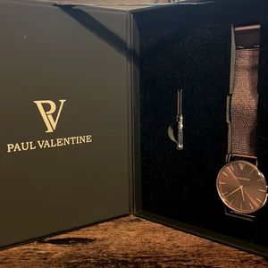 Paul Valentine Rose Gold Watch